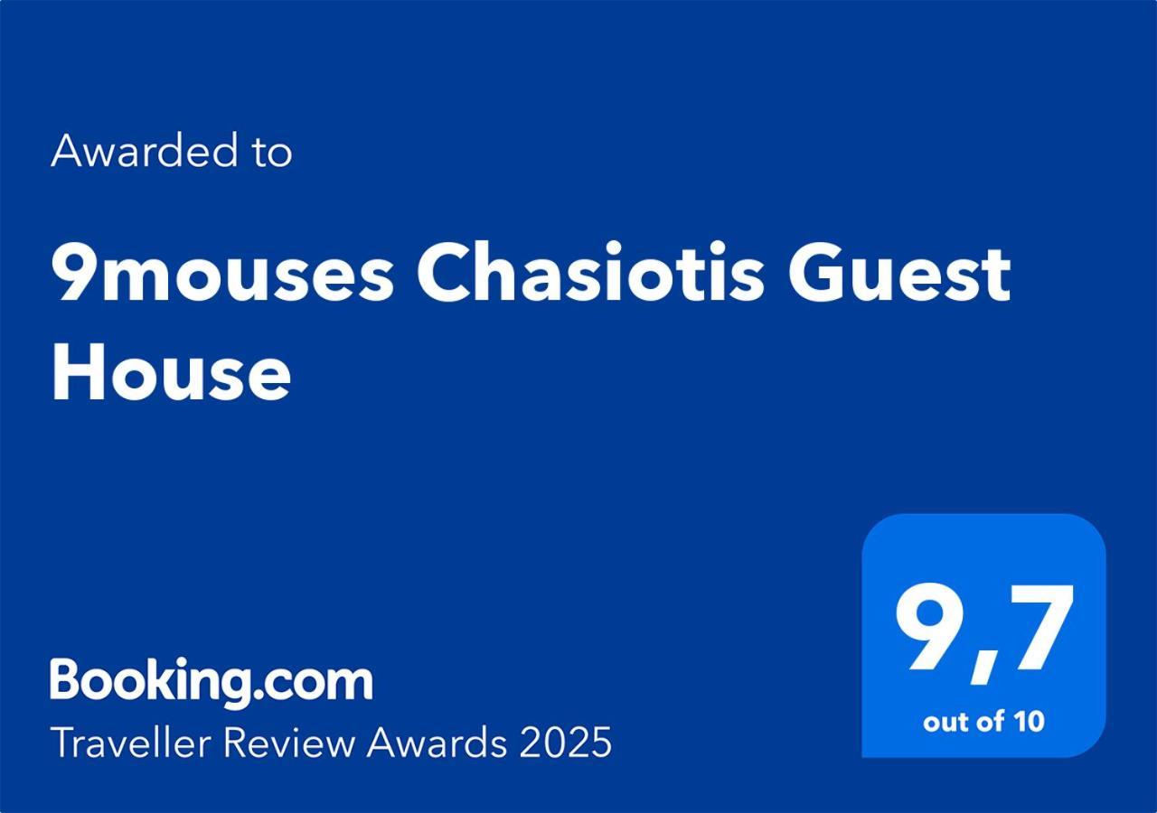 9Mouses Chasiotis Guest House Ampelakia Exterior foto